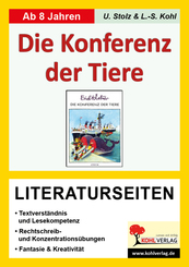 Erich Kästner 'Konferenz der Tiere', Literaturseiten