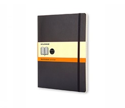 Moleskine soft, Extra Large Size, Ruled Notebook