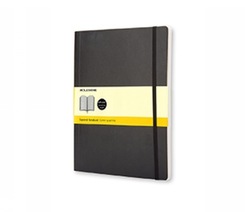 Moleskine soft, Extra Large Size, Squared Notebook