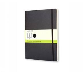 Moleskine soft, Extra Large Size, Plain Notebook