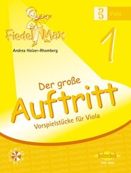 Der gro&szlig;e Auftritt 1 Viola (mit CD).Bd.1