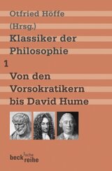 Klassiker der Philosophie, 2 Bde.: Von den Vorsokratikern bis David Hume