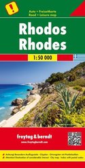 Freytag & Berndt Autokarte Rhodos; Rodos; Rhodes; Rodi