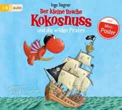 Der kleine Drache Kokosnuss und die wilden Piraten, 1 Audio-CD