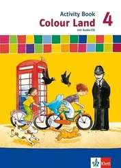 Colour Land, Neuausgabe: Colour Land 4, m. 1 Audio-CD