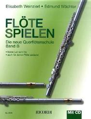 Flöte spielen, m. Audio-CD - Bd.B
