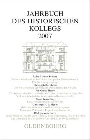 Jahrbuch des Historischen Kollegs 2007