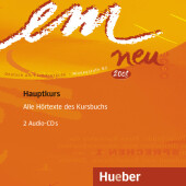 em neu 2008, Hauptkurs: 2 Audio-CDs zum Kursbuch
