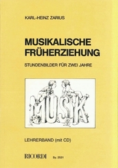 Musikalische Früherziehung, Lehrerbuch m. Audio-CD