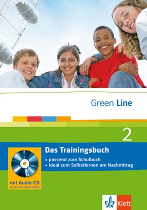 Green Line, Neue Ausgabe für Gymnasien: Klasse 6, Das Trainingsbuch m. Audio-CD
