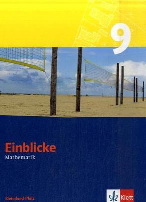 Einblicke Mathematik 9. Ausgabe Rheinland-Pfalz