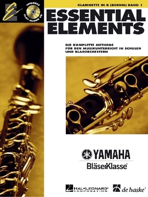 Essential Elements, für Klarinette in B (Boehm), m. Audio-CD - Bd.1