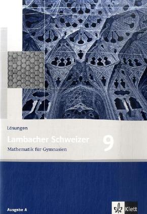 Lambacher Schweizer Mathematik 9. Allgemeine Ausgabe