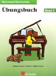 Hal Leonard Klavierschule, Übungsbuch - Bd.4