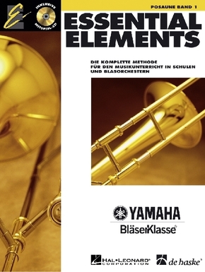 Essential Elements, für Posaune, m. Audio-CD - Bd.1