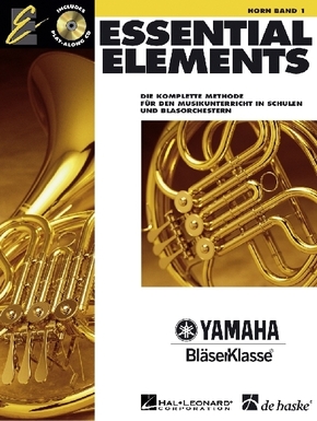 Essential Elements, für Horn, m. 2 Audio-CDs - Bd.1