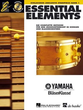 Essential Elements, für Schlagzeug (inkl. Stabspiele), m. Audio-CD - Bd.1