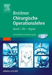 Breitner Chirurgische Operationslehre, 1 DVD-ROM Alle 14 Bände handlich auf einer DVD.