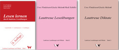 Lauttreue Leseübungen und Diktate, m. 184 Buch, m. 130 Buch, 3 Teile. Lauttreue Leseübungen. Lauttreue Diktate, 2 Ordner