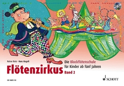 Flötenzirkus, m. Audio-CD - Bd.2