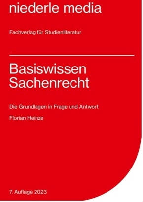 Basiswissen Sachenrecht - 2023