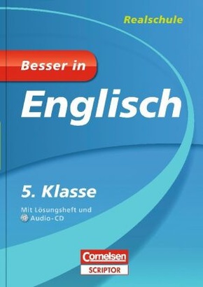 Besser in Englisch, Realschule: 5. Klasse, m. Audio-CD