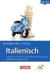 lex:tra Sprachkurs Plus Anfänger Italienisch, Lehrbuch, 2 Audio-CDs und kostenloser MP3-Download