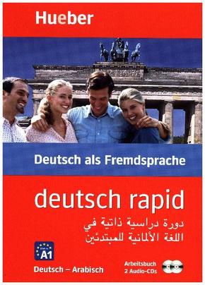 deutsch rapid, Deutsch-Arabisch, Arbeitsbuch und 2 Audio-CDs