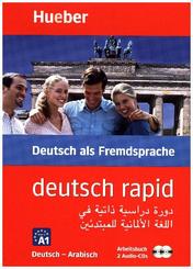 deutsch rapid, Deutsch-Arabisch, Arbeitsbuch und 2 Audio-CDs