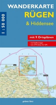 Wanderkarte Rügen & Hiddensee