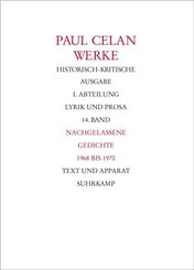 Werke: Nachgelassene Gedichte 1968-1970; Abt.1