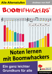 Noten lernen mit Boomwhackers, m. CD-ROM - Bd.1