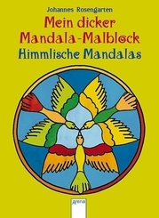 Mein dicker Mandala-Malblock - Himmlische Mandalas