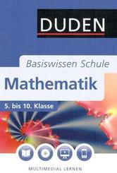 Duden Basiswissen Schule; Mathematik 5. bis 10. Klasse, m. DVD-ROM