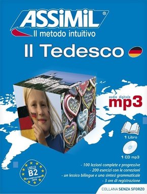 Assimil Il Tedesco, Lehrbuch und 1 MP3-CD