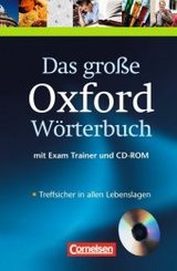 Das große Oxford Wörterbuch - Second Edition: B1-C1 - Wörterbuch mit beigelegtem Exam Trainer und CD-ROM; .