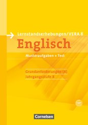 Vorbereitungsmaterialien für VERA - Vergleichsarbeiten/ Lernstandserhebungen - Englisch - 8. Schuljahr: Grundanforderung