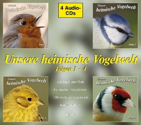 Unsere heimische Vogelwelt Folgen 1-4, 4 Audio-CD - Folge.1-4