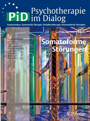 Psychotherapie im Dialog (PiD): Somatoforme Störungen; 9.Jg.