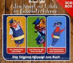 Jim Knopf und Lukas der Lokomotivführer - Hörspielbox, 3 Audio-CDs