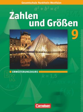 Zahlen und Größen - Kernlehrpläne Gesamtschule Nordrhein-Westfalen - 9. Schuljahr - Erweiterungskurs