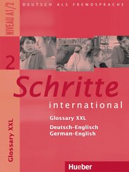 Schritte international - Deutsch als Fremdsprache: Glossary XXL Deutsch-Englisch - German-English