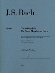 Bach, Johann Sebastian - Notenbüchlein für Anna Magdalena Bach