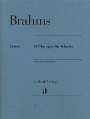 Johannes Brahms - 51 Übungen für Klavier