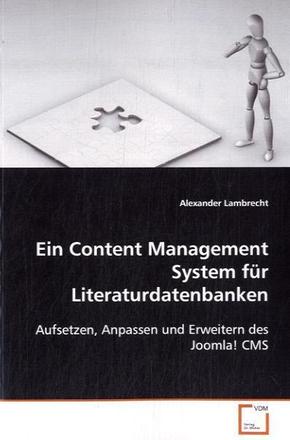 Ein Content Management System fürLiteraturdatenbanken (eBook, 15x22x0,7)