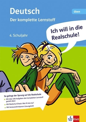 Ich will in die Realschule, Deutsch 4. Schuljahr