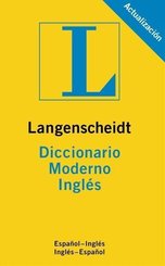 Langenscheidt Diccionario Moderno Inglés; Standard Spanish Dictionary