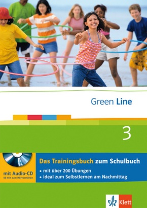 Green Line, Neue Ausgabe für Gymnasien: Klasse 7, Das Trainingsbuch m. Audio-CD
