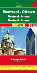 Freytag & Berndt Stadtplan Montreal, Ottawa