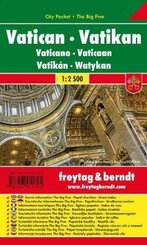 Vatikan - Papstkirchen, City Pocket + The Big Five. Vatican. Vaticano; Vaticaan; Watykan